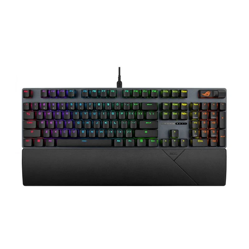 Клавиатура Asus ROG Strix Scope II X NX Snow V2 EN PBT Black (90MP03XF-BKUA20) (UA)