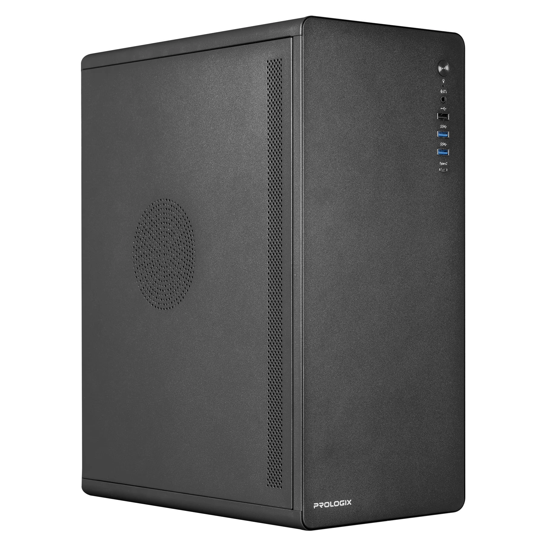Корпус Prologix E127 500W Black (UA)
