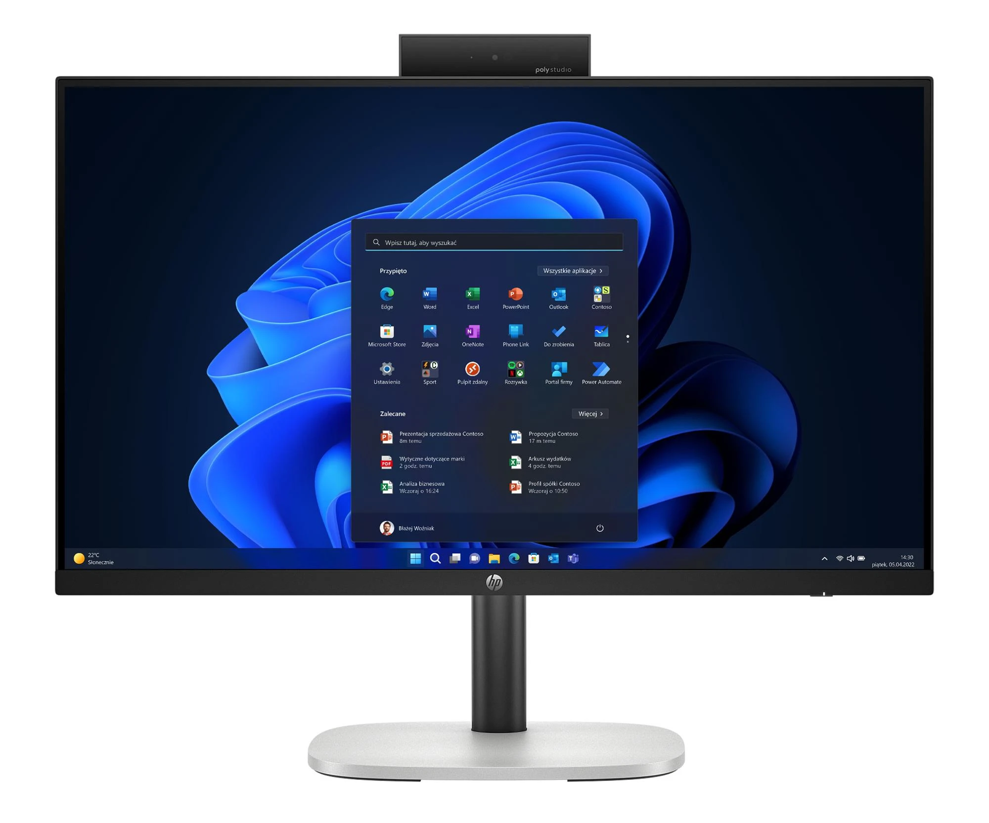 Компьютер HP ProStudio 4 AiO G1i Ultra 5-225/16GB/512/Win11P (BY7D3ET) EU