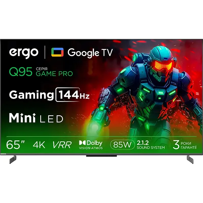 Телевизор Ergo 65MQ95 Game PRO (UA)