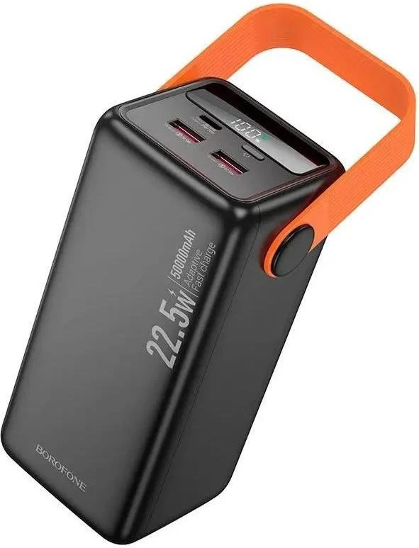 Мобільна батарея Borofone BJ66B 60000mAh 22.5W Black 6941991115165 (UA)
