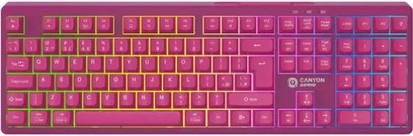 Клавіатура Canyon Fortnax GKW-2 Pink (CND-SKBW2) (UA)