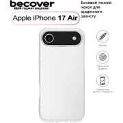 Чехол для смартфона BeCover Apple iPhone 17 Air Transparancy (713759) (UA)