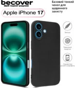 Чехол для смартфона BeCover Apple iPhone 17 Black (713756) (UA)