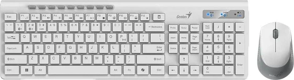 Комплект Genius SlimStar 8230 White (31340015423) (UA)