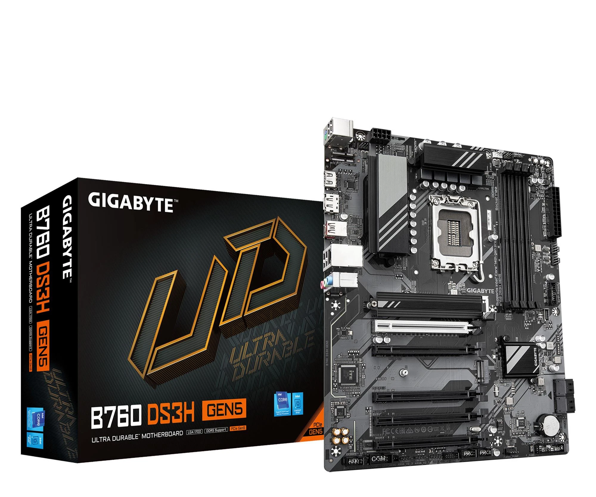Материнська плата Gigabyte B760 DS3H GEN5 EU