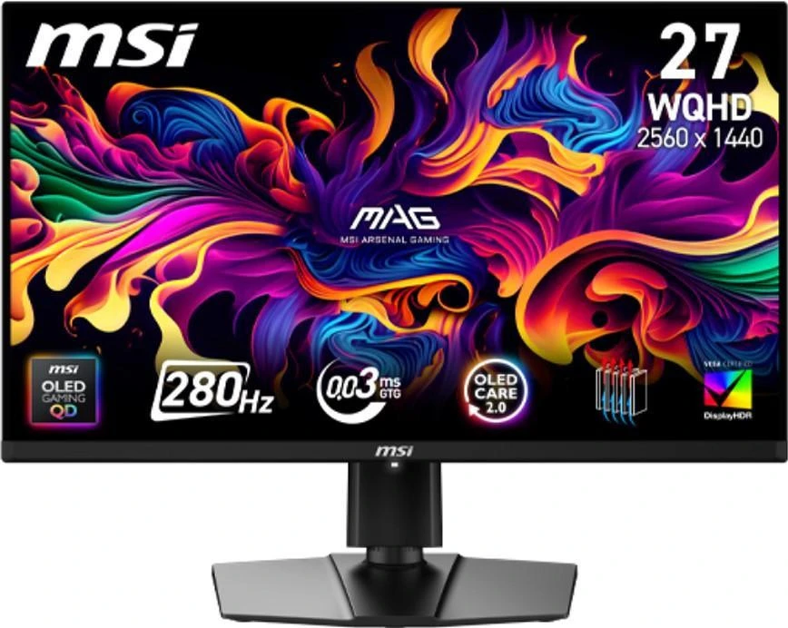 Монітор MSI MAG 271QP QD-OLED X28 (9S6-3CF19T-001) (UA)