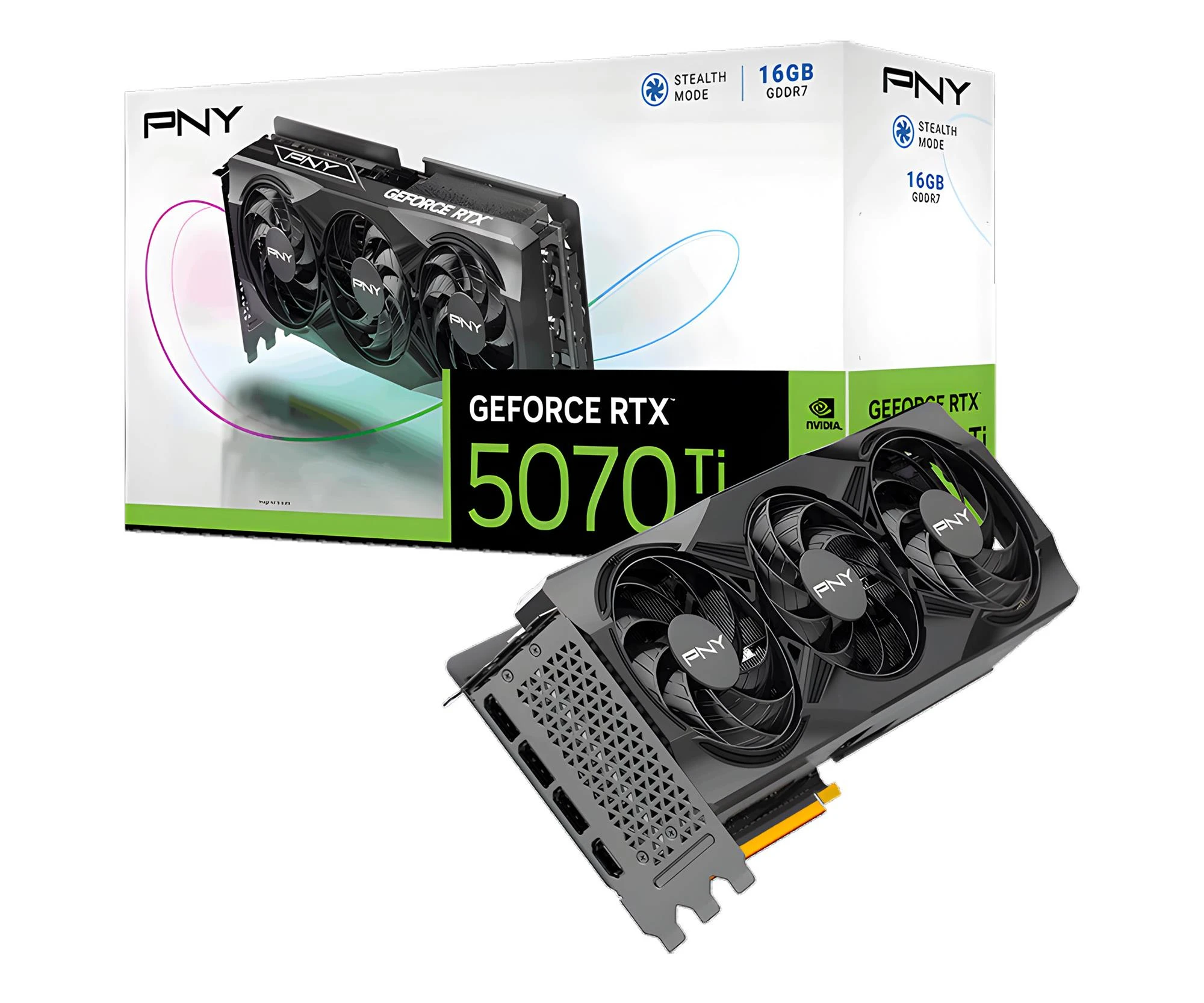 Відеокарта PNY GeForce RTX 5070 Ti 16GB GDDR7 DLSS4 (VCG5070T16TFXPB1) EU