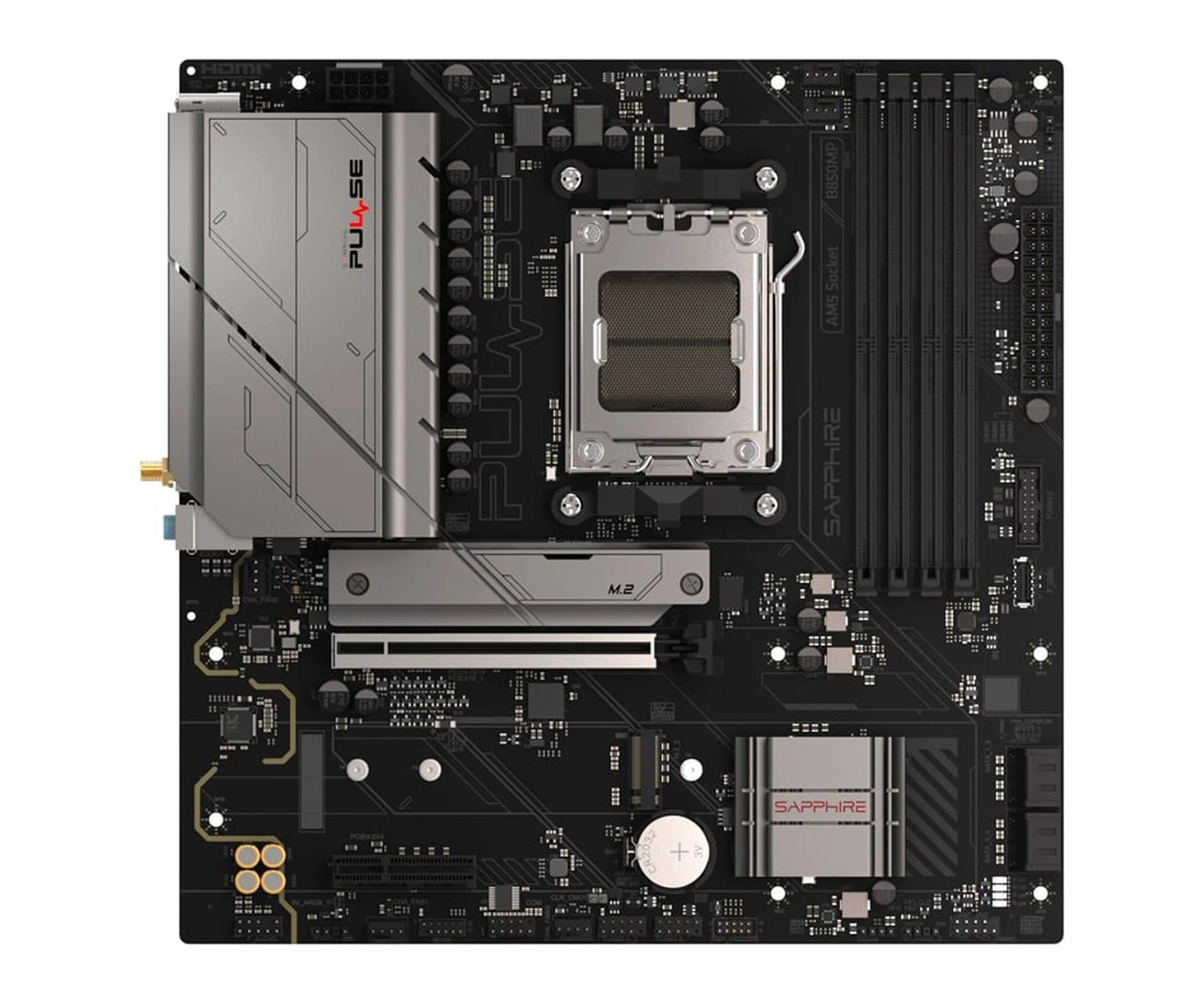 Материнська плата Sapphire PULSE B850M WIFI (52123-04-40G) EU