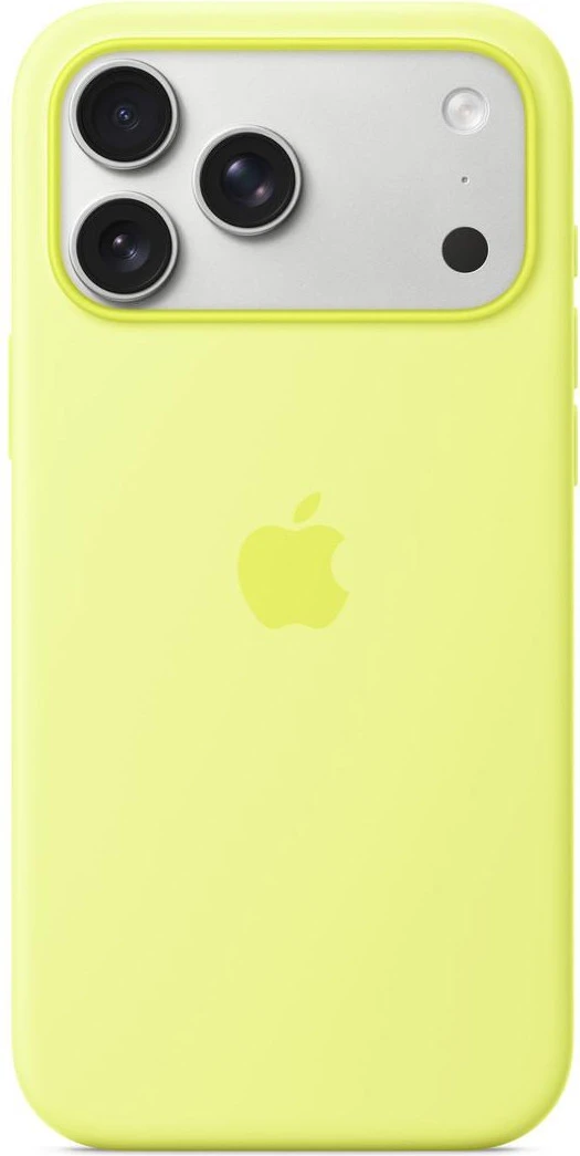 Чохол для смартфона Apple iPhone 17 Pro Max Silicone Case with MagSafe – Неоновий жовтий (MGFM4ZM/A) (UA)
