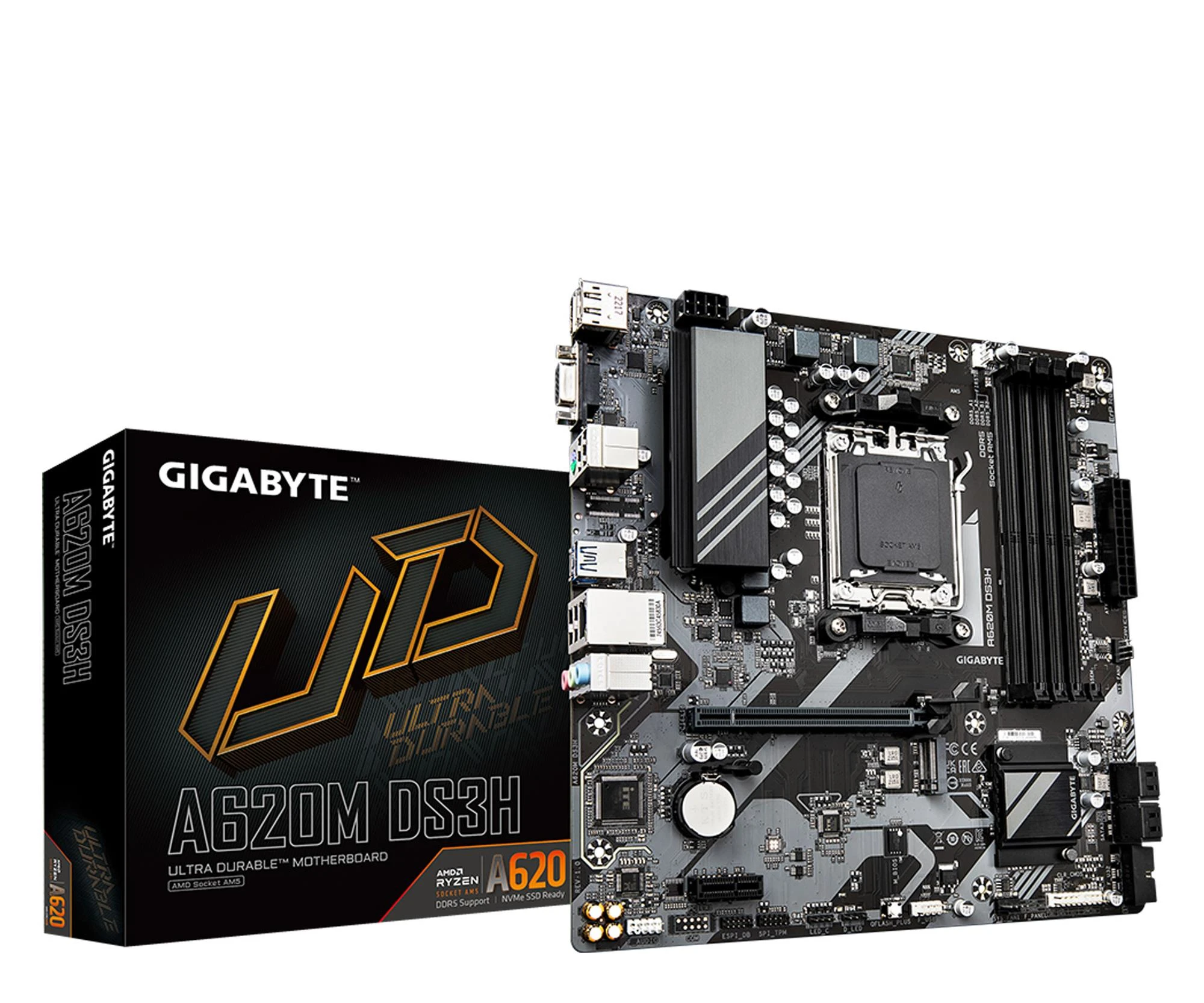 Материнська плата Gigabyte A620M DS3H EU