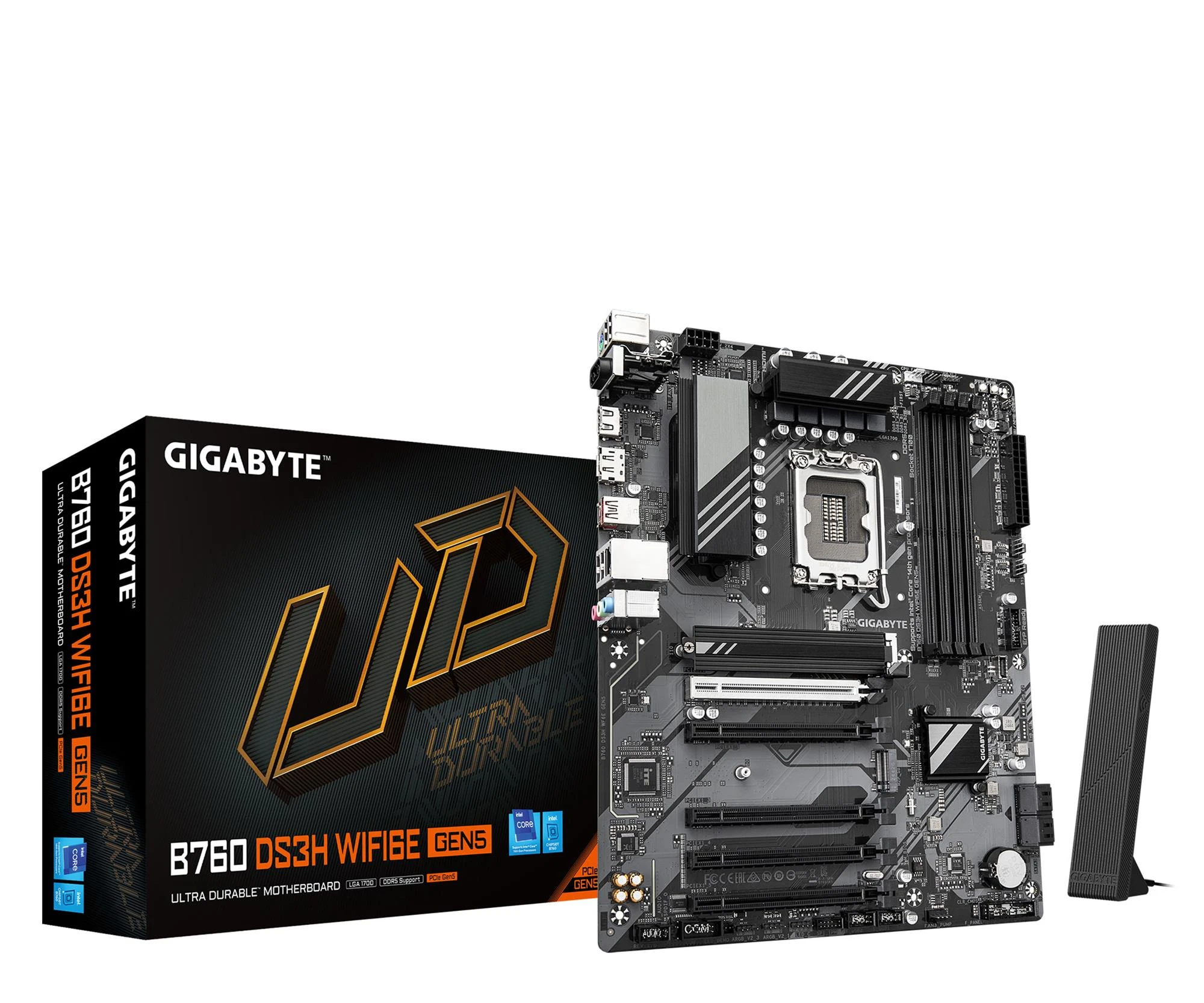Материнская плата Gigabyte B760 DS3H WF6E GEN5 EU