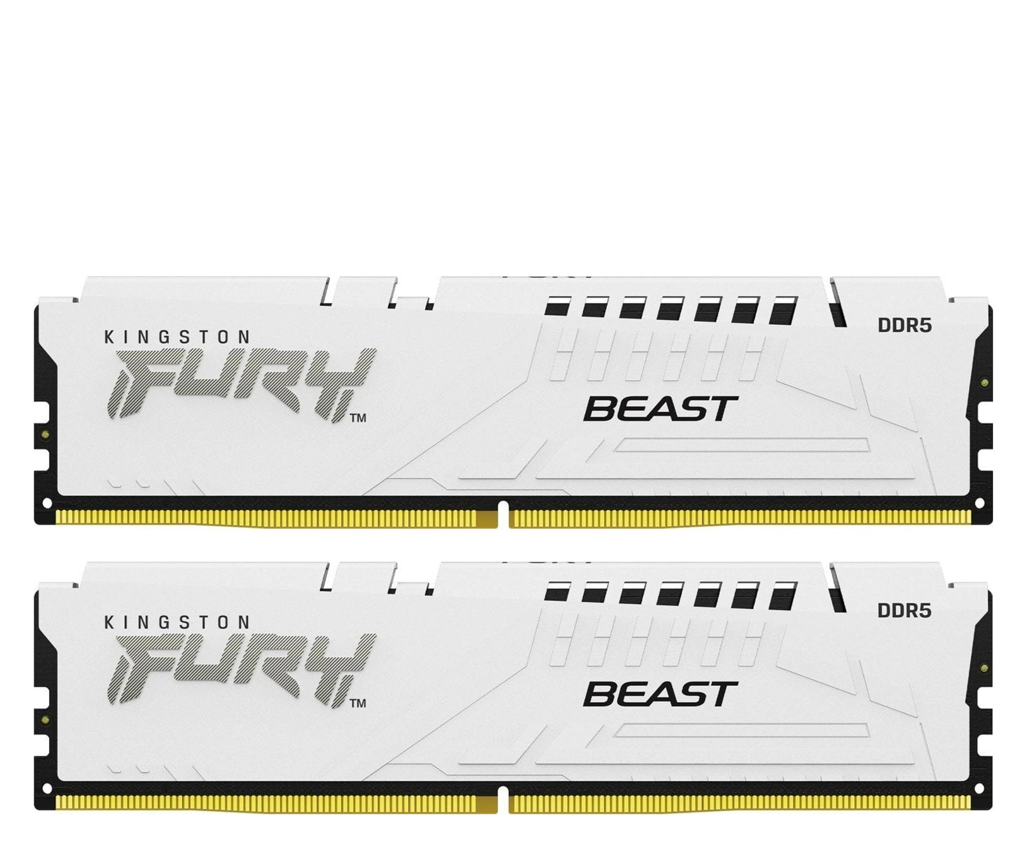 Оперативная память Kingston FURY 32GB (2x16GB) 6000 CL30 Beast white (KF560C30BWEK2-32) EU
