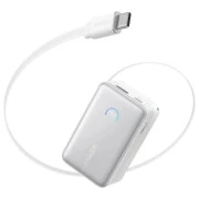 Anker Nano 10000mAh, 45W, Built-In USB-C Cable, white (A1638H21) (UA)