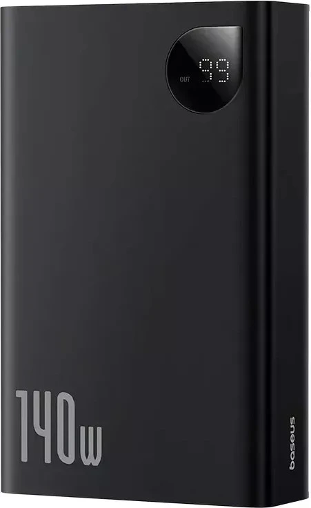 Мобільна батарея Baseus Adaman Metal Digital Display 24000mAh 140W Black (P10021508113-00;P10021507112-02)