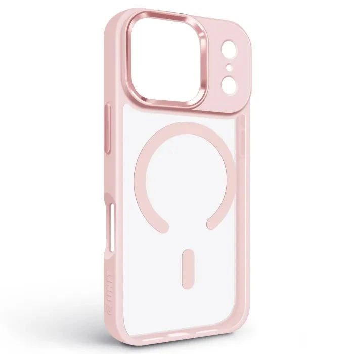Чохол для мобільного телефону Armorstandart Unit-C MagCase Apple iPhone 17 Pro Pale Pink (ARM86295) (UA)