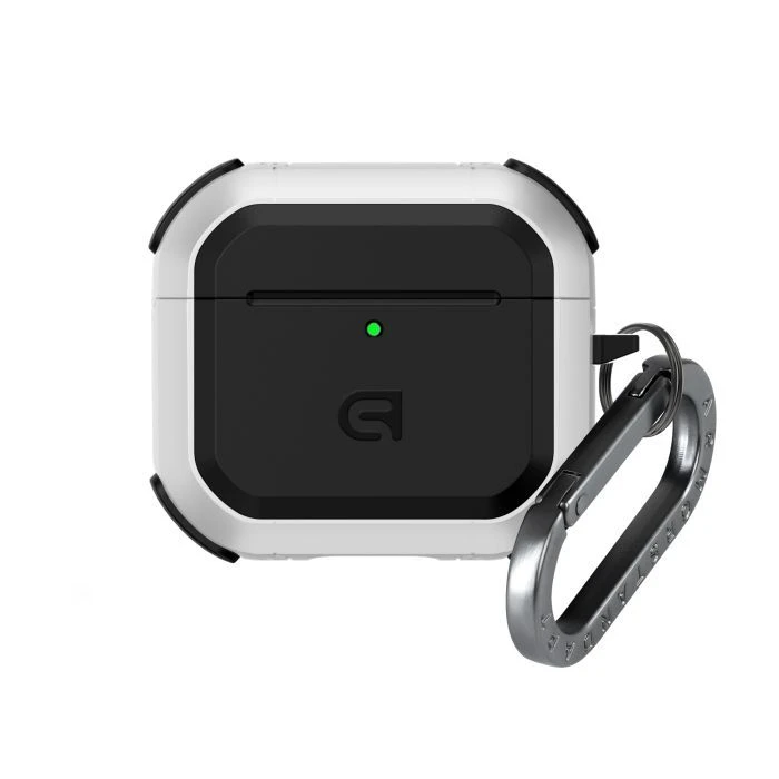 Чохол для навушників Armorstandart Panzer для Apple Airpods 4 White (ARM82553) (UA)