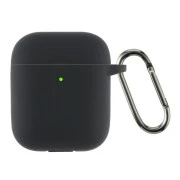 Чохол для навушників Armorstandart Ultrathin Silicone Case With Hook для Apple AirPods 2 Black (ARM59679) (UA)