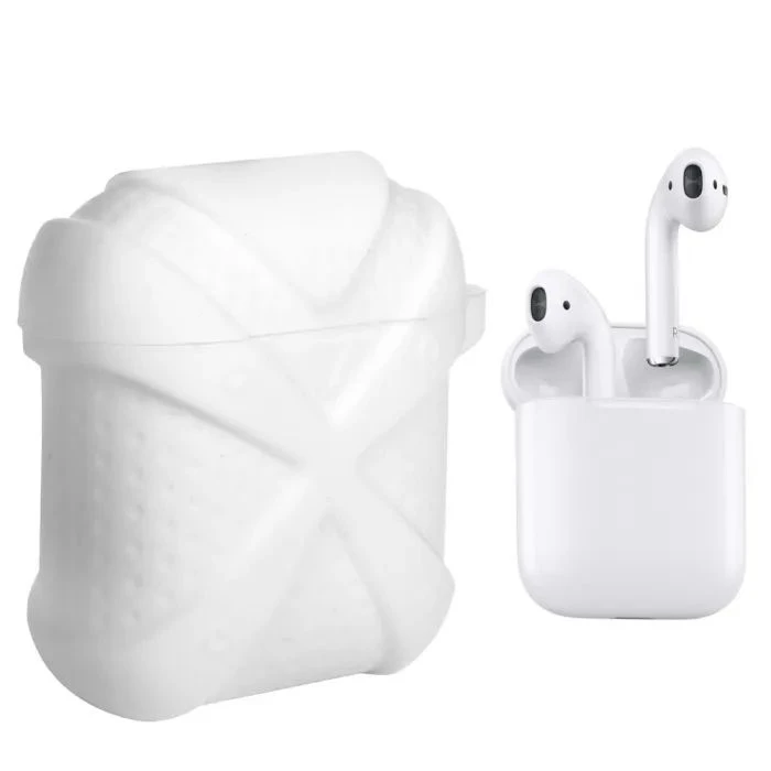 Чехол для наушников X-HuWei для Apple AirPods IPH1438 White (702340) (UA)