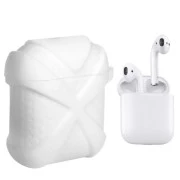 Чохол для навушників X-HuWei для Apple AirPods IPH1438 White (702340) (UA)