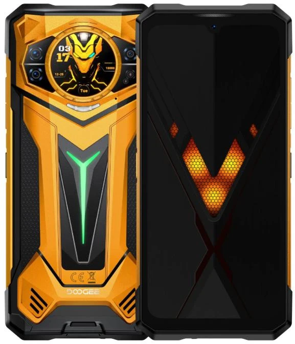 Мобильный телефон DOOGEE S200 Ultra 12/1TB Dazzling Yellow