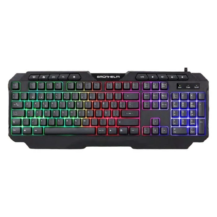 Клавіатура Grunhelm KB-664WD USB UA Black (126944) (UA)
