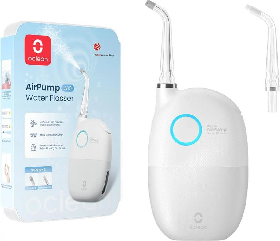 Ирригатор Xiaomi Oclean A10 Oral Irrigator (2 насадки) White