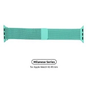 Ремешок для смарт-часов Armorstandart Milanese Loop для Apple Watch 49/46/45/44/42 (Series 1-3) Mint Green (ARM55260) (UA)