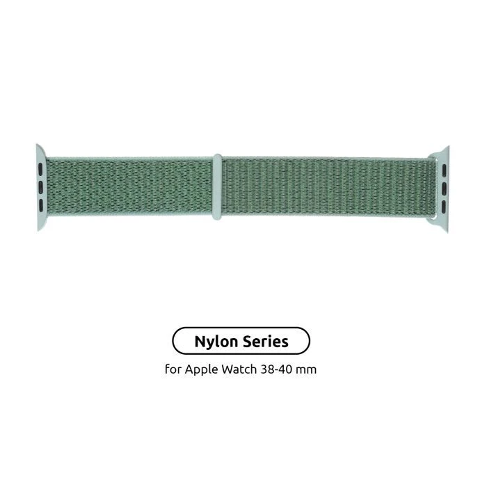 Ремінець для смарт-годинників Armorstandart Nylon Band для Apple Watch 42 (Series 11-10)/41/40/38 Mint (ARM57850) (UA)