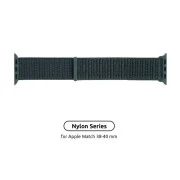 Ремінець для смарт-годинників Armorstandart Nylon Band для Apple Watch 42 (Series 11-10)/41/40/38 Pine Green (ARM56842) (UA)