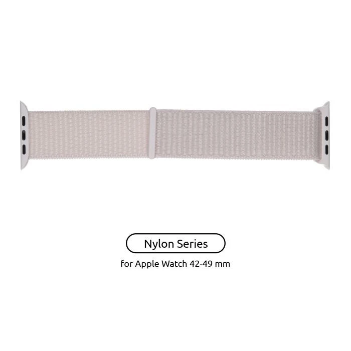 Ремінець для смарт-годинників Armorstandart Nylon Band для Apple Watch 49/46/45/44/42 (Series 1-3) Рожевий (ARM55854) (UA)