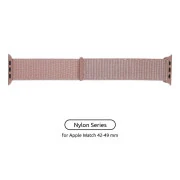 Ремінець для смарт-годинників Armorstandart Nylon Band для Apple Watch 49/46/45/44/42 (Series 1-3) Pink Sand (ARM56052) (UA)