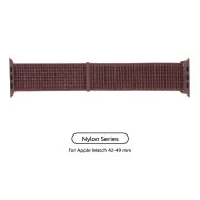 Ремінець для смарт-годинників Armorstandart Nylon Band для Apple Watch 49/46/45/44/42 (Series 1-3) Smoke Purple (ARM55855) (UA)
