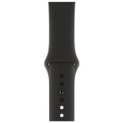 Ремінець для смарт-годинників Armorstandart Sport Band (3 Straps) для Apple Watch 42 (Series 11-10)/41/40/38 Чорний (ARM49096) (UA)