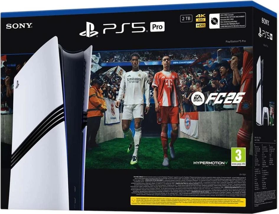 Игровая приставка Sony Playstation 5 Pro 2TB EA SPORTS FC 26 Bundle (711719024101)