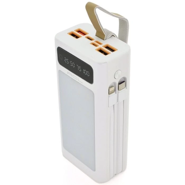 Мобільна батарея ACL 30000mAh, LIGHTER, Type-C + Lighting, White (PW-85) (UA)