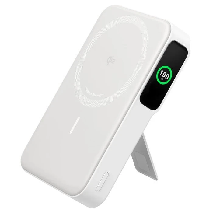 Мобільна батарея Anker MagGo 10000mAh, Qi2/15W, PD, 27W, USB-C, white (A1654G21) (UA)
