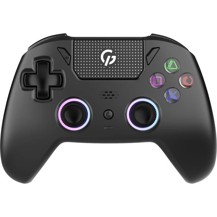 Геймпад GamePro 2.4G/BT 5.1/USB (Switch/PC/PS/iOS/Android) RGB Black (GPS20B) (UA)