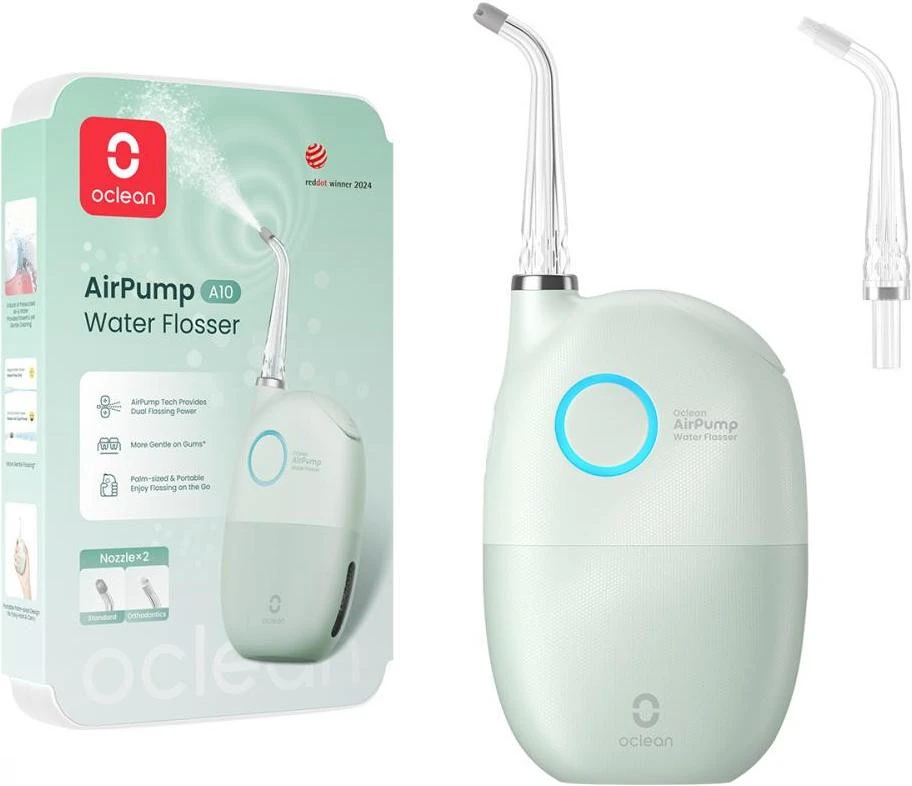 Ирригатор Xiaomi Oclean A10 Oral Irrigator (2 насадки) Green
