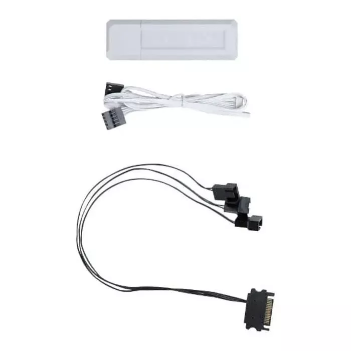 Контроллер вентилятора Lian Li Wireless Controller, White (G89.RF-T-W.01) (UA)