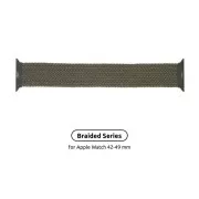 Ремешок для смарт-часов Armorstandart Braided Solo Loop для Apple Watch 49/46/45/44/42 (Series 1-3) Inverness Green Size 8 (160 mm) (ARM58076) (UA)
