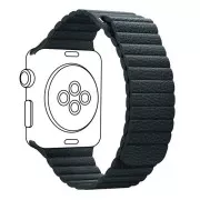 Ремешок для смарт-часов Armorstandart Leather Loop для Apple Watch 42 (Series 11-10)/41/40/38 Midnight Blue (ARM57839) (UA)