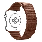 Ремешок для смарт-часов Armorstandart Leather Loop для Apple Watch 42 (Series 11-10)/41/40/38 Saddle Brown (ARM57843) (UA)