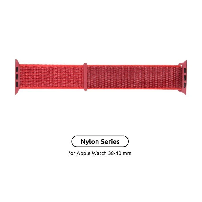Ремінець для смарт-годинників Armorstandart Nylon Band для Apple Watch 42 (Series 11-10)/41/40/38 Hibiscus (ARM57852) (UA)