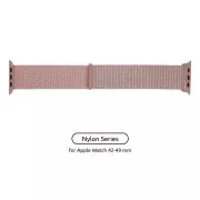 Ремінець для смарт-годинників Armorstandart Nylon Band для Apple Watch 49/46/45/44/42 (Series 1-3) Pink Sand (ARM56052) (UA)