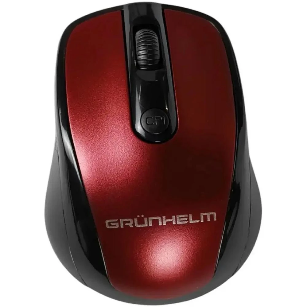 Мышь Grunhelm M-510WL Wireless Black/Red (126870) (UA)