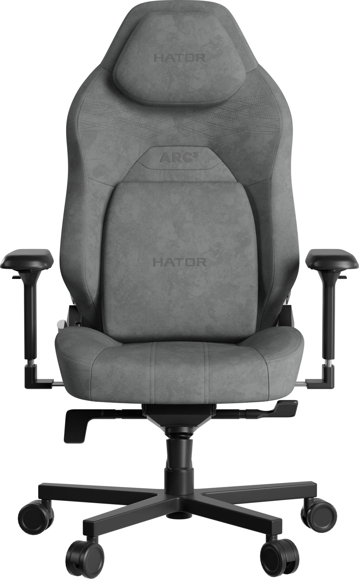 Ігрове крісло HATOR Arc 3 S Velour Grey (HTC3446S) (UA)