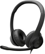 Навушники з мікрофоном Logitech H390 USB-C Black (981-001576) (UA)