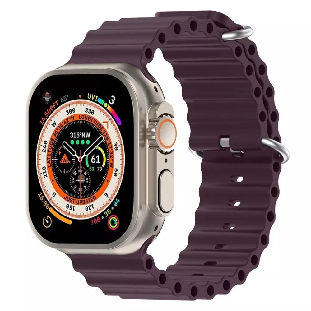 ремешок ArmorStandart Ocean Band для Apple Watch All Series 42/44/45/49mm Berry Purple (ARM74243) (UA)
