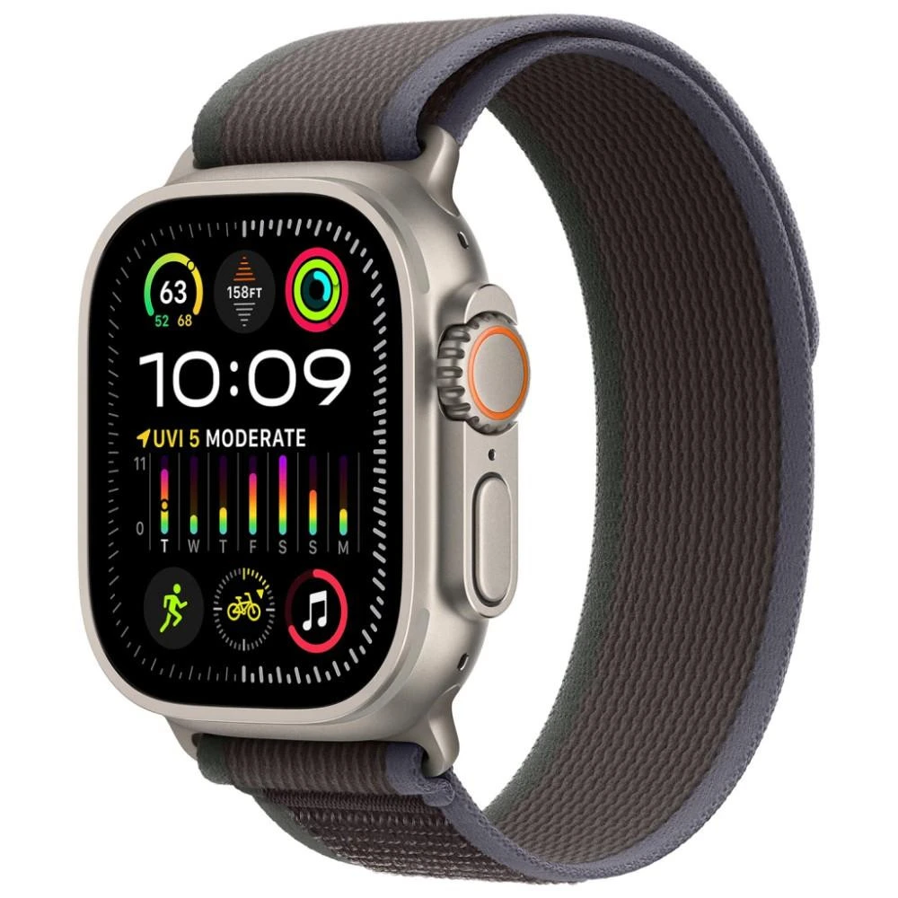 ремешок ArmorStandart Trail Loop для Apple Watch 42 (Series 10)/41/40/38 Blue Black (ARM74225) (UA)